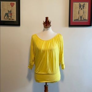 Comfortable Yellow Forever 21 Top